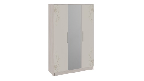 Спальный Гарнитур Элвис №2 Бежевый (Шкаф+Кровать+Тумбы Прикроватные-2шт)