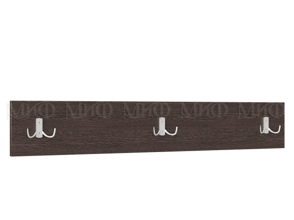 Вешалка Бостон Венге (Ш-900 мм x В-150 мм x Г-16 мм)