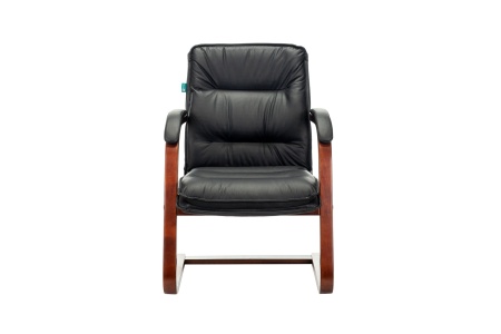 Кресло Бюрократ T-9927WALNUT-AV черное